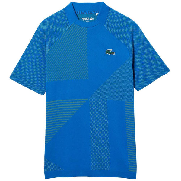 Lacoste Men s Sport Seamless Polo Blue Yellow Merchant of Tennis