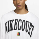 Nike Women's Heritage Crew Neck Sweatshirt - White