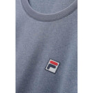 Fila Men's Essentials Scallop Hem Heather Crew - Fila Navy Heather