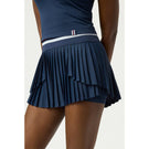 Fila Women's Casa Challenger Pleated Seamless Skort - Fila Navy