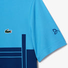 Lacoste Men's Novak Djokovic Tennis X Shirt - Argentine Blue