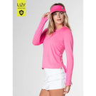 Lucky In Love Women's Essentials High Low Breezy Longsleeve - Taffy