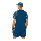 Asics Men's Game Short Sleeve - Mako Blue/White