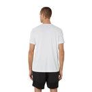 Asics Men's Court Graphic Tee - Brilliant White/New Leaf