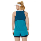 Asics Women's Match Actibreeze Tank - Teal Blue