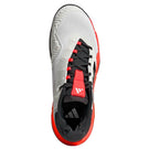 adidas Men's Barricade 13 - Cloud White/Lucid Red