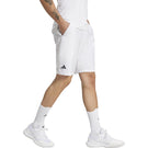 adidas Men's Club 3 Stripe 9" Short - White/Black