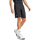 adidas Men's Club 3 Stripe 7" Short - Black