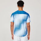 Sofibella Men's Energy Dots Short Sleeve - White/Blue