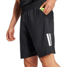 adidas Men's Club 3 Stripe 7" Short - Black