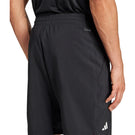 adidas Men's Club 3 Stripe 9" Short - Black