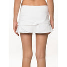 Lucky in Love Women's Essentials Scallop 12.5" Skort - White