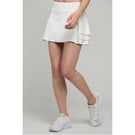 Lija Women's Be Your Best Down the Line 14" Skort - White