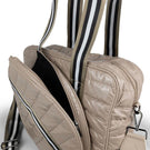 preneLOVE Tennis Puffer Bag - Tan