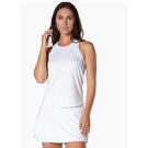 Lucky In Love Women's Winning Streak Chill Tank - White