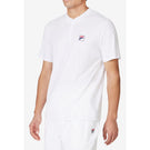 Fila Men's Essentials Henley Polo - White