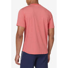 Fila Men's Essentials Short Sleeve Tennis Crew - Fila Red Heather