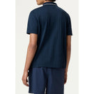 Fila Men's Casa Challenger Cable Zip Polo - Fila Navy