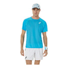 Asics Men's Match Actibreeze Shirt - Digital Aqua