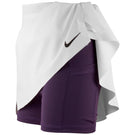 Nike Women's Slam London Skort - White/Grand Purple