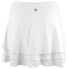 Lija Women's Be Your Best Down the Line 14" Skort - White