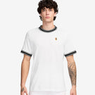 Nike Men's Heritage Court Short Sleeve - White/Black