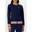 Fila Women's Heritage Iconic Settanta Jacket - Fila Navy/Gardenia