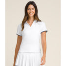 Wilson Women's Club Polo - Bright White