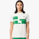 Lacoste Men's Novak Djokovic Tennis X Shirt - White/Green