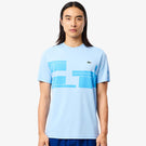 Lacoste Men's Novak Djokovic Tennis X Shirt - Light Blue