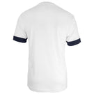 Asics Men's Court Short Sleeve - Brilliant White/Navy