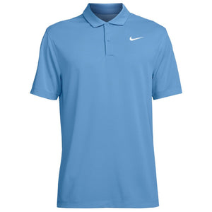 Nike Men's DriFit Solid Polo - Blue Beyond