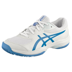 Asics Junior Gel-Game GS - White/Blue Coast