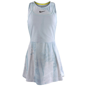 Nike Women's Slam Melbourne Printed Dress - Football Grey