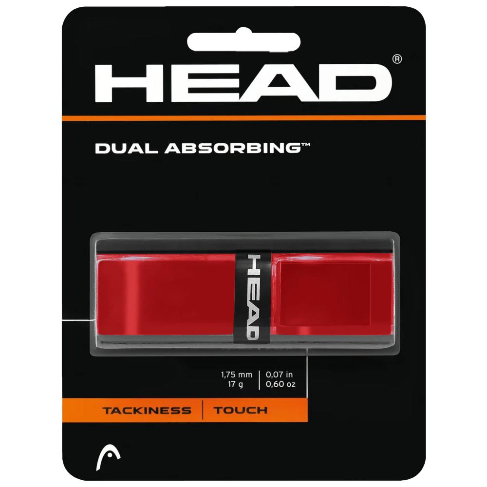 Head Dual Absorbing Replacement Grip - Red