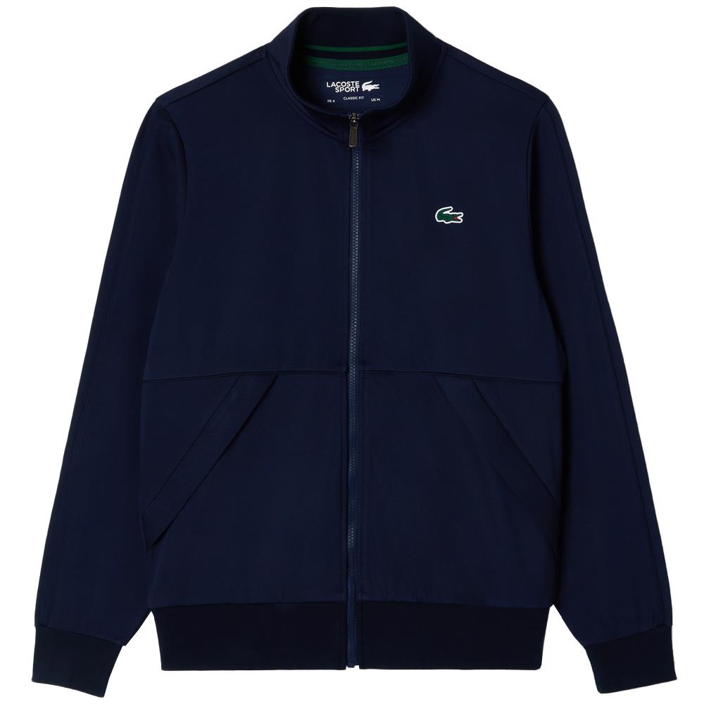 Navy blue shop lacoste jacket