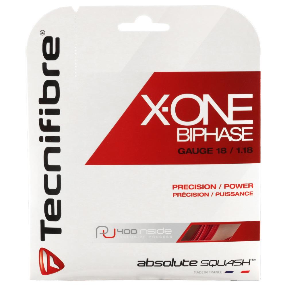 Technifibre X-One Biphase 18 - Squash String Set - Red