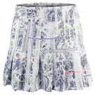 Lucky in Love Women's Electric Toile 13" Skort - White