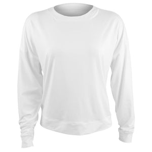 Lucky in Love Women's Essentials Hype Longsleeve - White