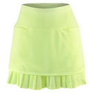 Lucky in Love Women's Electric Toile Freedom Skort - Lemon Frost