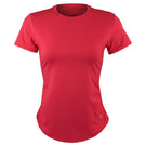 Sofibella Women's Wild Flowers Short Sleeve - Berry Red