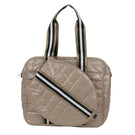 preneLOVE Tennis Puffer Bag - Tan