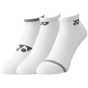 Yonex Sport Low Cut Socks 3 Pack - White