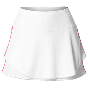 Lucky In Love Women's Winning Streak Flip Skirt - White