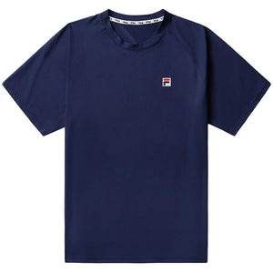 Fila Men's Essentials Short Sleeve Tennis Crew - Fila Navy