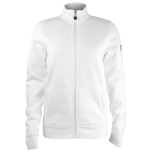 Fila Women's Essentials Match Fleece Full Zip Jacket - White