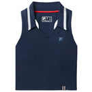 Fila Women's Casa Challenger Seamless Polo Tank - Fila Navy