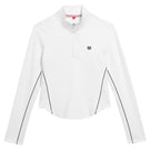 Wilson Women's Brentwood 1/2 Zip Longsleeve - Bright White