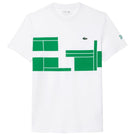 Lacoste Men's Novak Djokovic Tennis X Shirt - White/Green