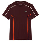 Lacoste Men's Piqué Ultra Dry Tennis Shirt - Bordeaux